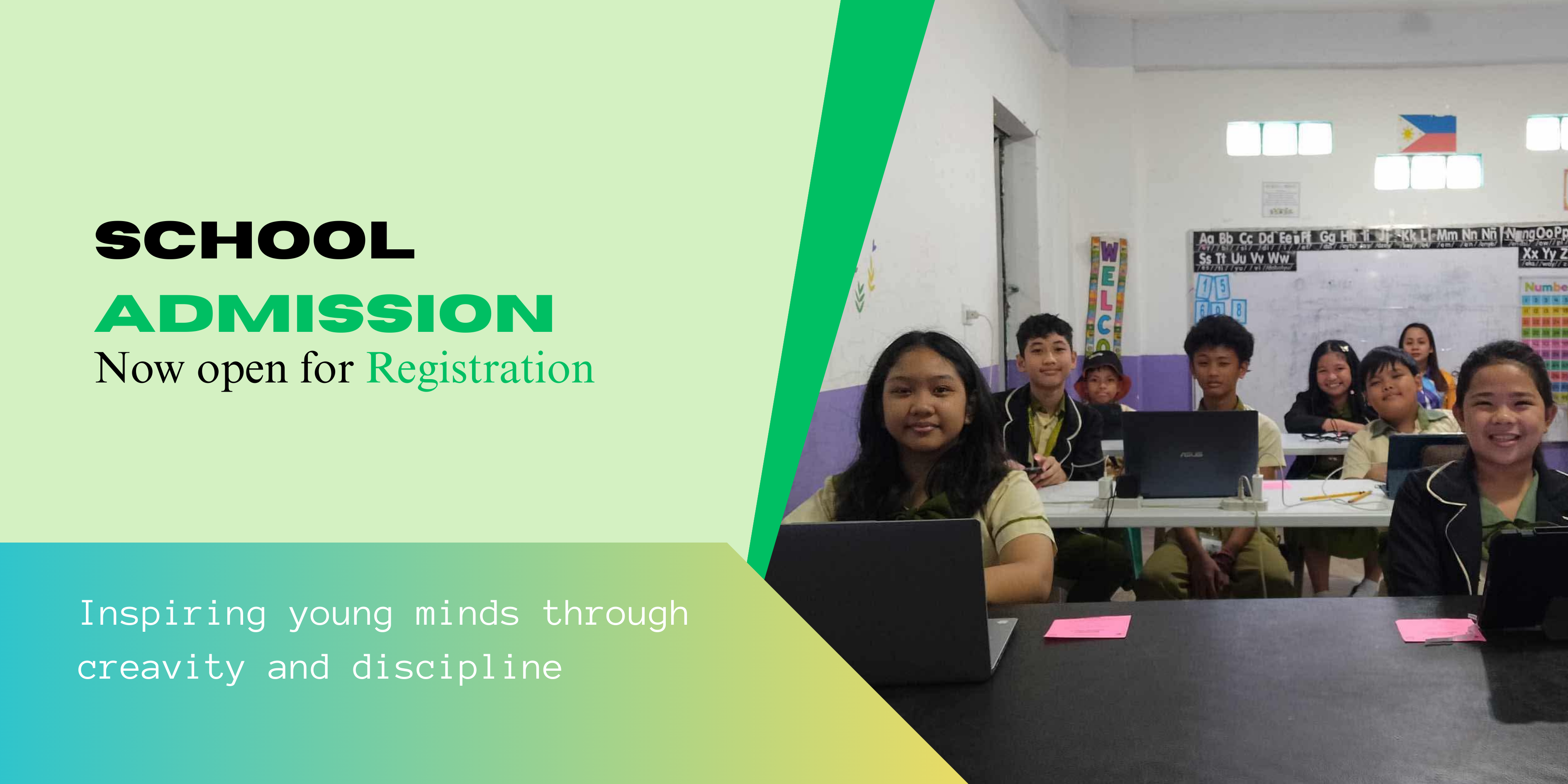 Admissions Banner